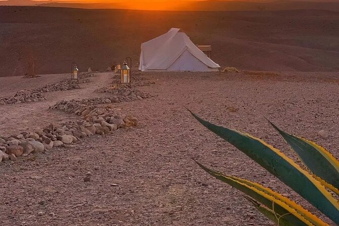 Marrakech Desert Tour & Sunset Camel Ride with Dinner Show - Leaving Marrakech for the rocky Agafay Desert