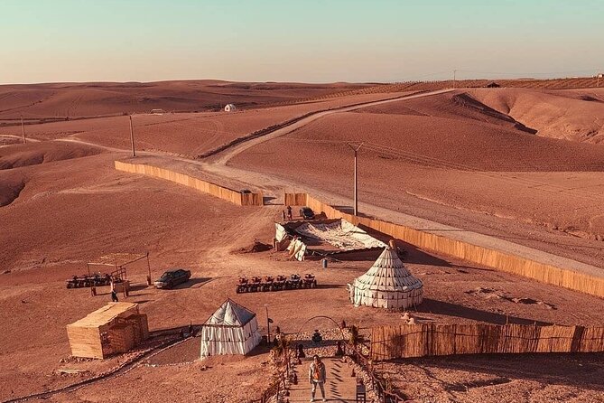 Marrakech Desert Tour & Sunset Camel Ride with Dinner Show - The argan oil stop and the road out of town