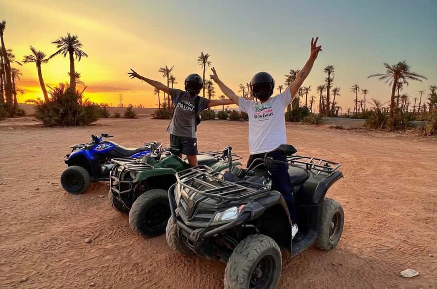 Marrakech: Dunes of the Palmeraie Quad Bike Ride with Tea - Key points to know before booking