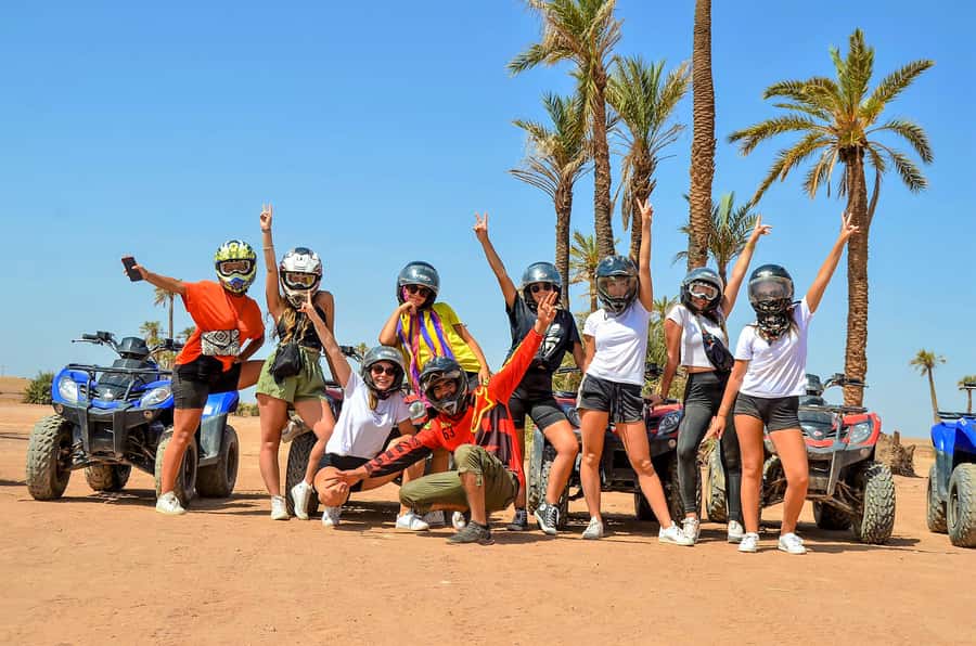 Marrakech: Dunes of the Palmeraie Quad Bike Ride with Tea - Who should book this Palmeraie quad ride?
