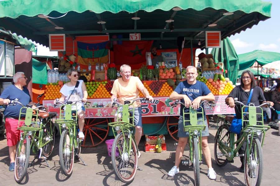 Marrakech : Electric Bicycle City Tour - Starting at the Sofitel and reaching Koutoubia Mosque