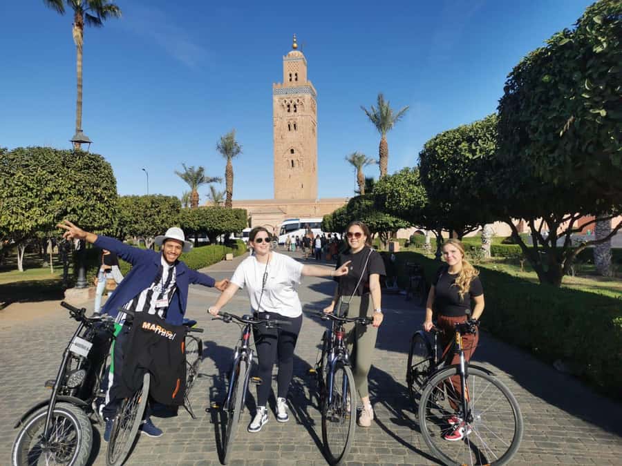 Marrakech: Guided Bike Tour with a local Guide - Starting in Gueliz at Morocco Toubkal Adventure