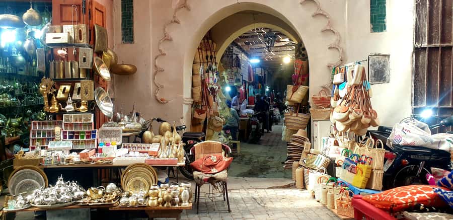 Marrakech: Guided Medina History & Culture Tour - Working souks: leather, wood, metal, and trade