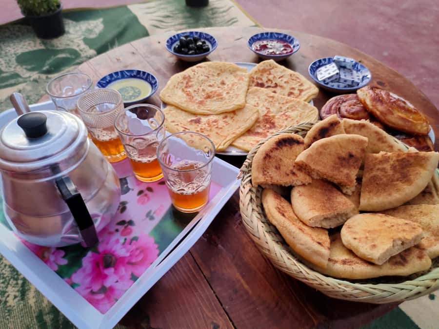 Marrakech: Guided Quad Bike and Camel Ride Tour with Tea - The camel stop and traditional clothing