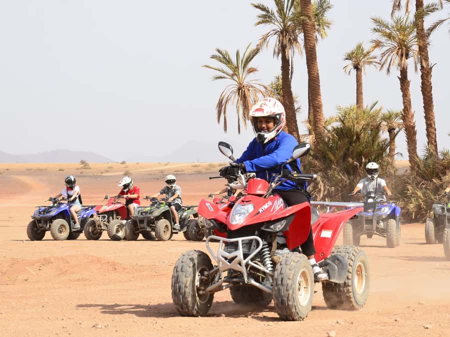 Marrakech: Guided Quad Bike and Camel Ride Tour with Tea - Who should book this experience