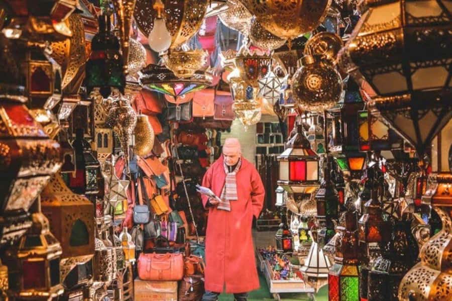 Marrakech: Hidden Souks Shopping Tour with Private Guide - Mouassine, where the quieter lanes begin