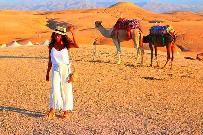 Marrakech High Atlas mountains 3 Valleys waterfalls & Camel Ride - Leaving Marrakech for Tachdirt and Ckik valleys