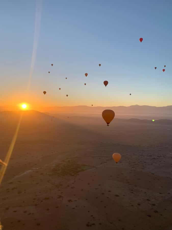 Marrakech: Hot Air Balloon Flight with Breakfast - The flight, from gentle lift-off to a careful landing