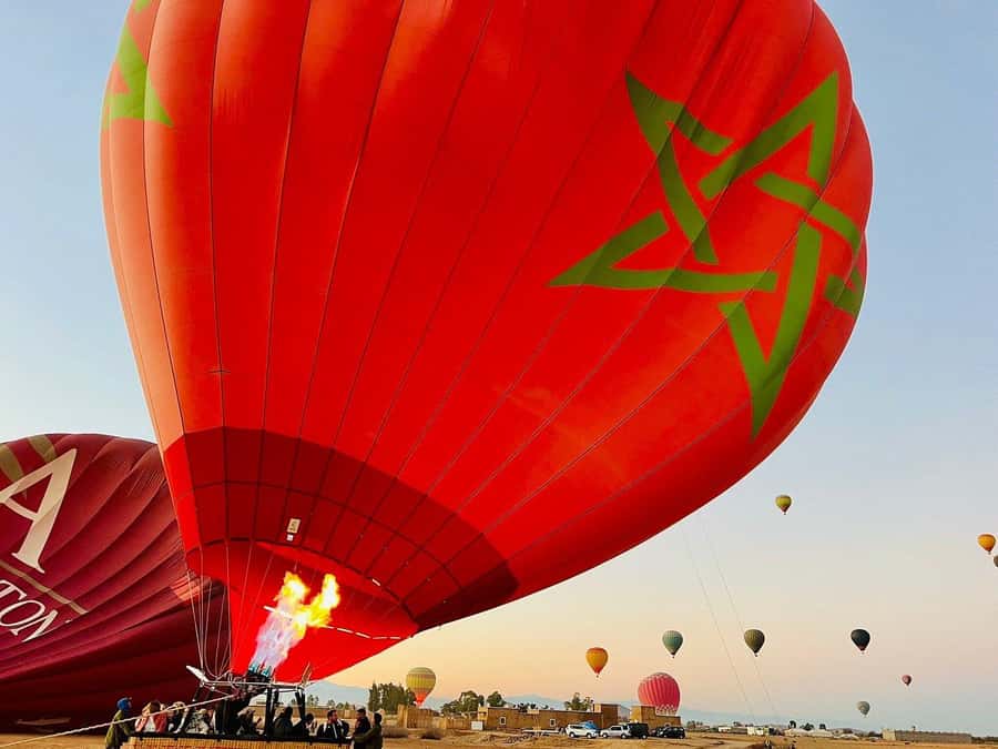 Marrakech: Hot Air Balloon Ride with Breakfast & Transfer - Leaving Marrakech before the city wakes