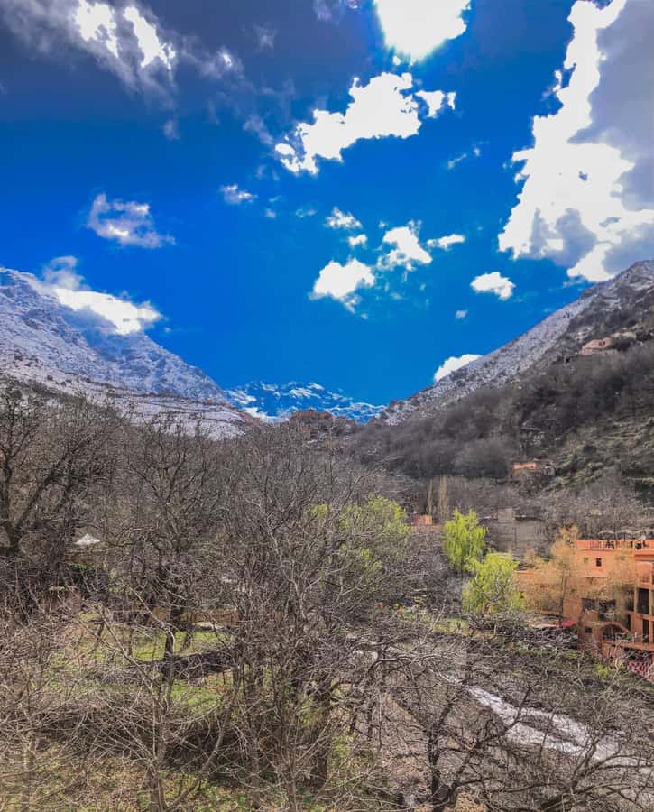 Marrakech: Imlil Atlas Mountains Day Trip with Lunch - A local guesthouse lunch with a wide mountain view