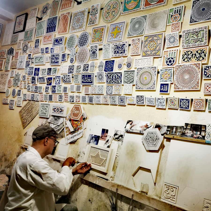 Marrakech Inviting shop around with your local guide - Le Jardin Secret and a quieter change of scene