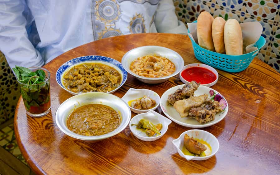 Marrakech: Local Food Tasting Tour with a Guide - The Mellah adds context to the meal