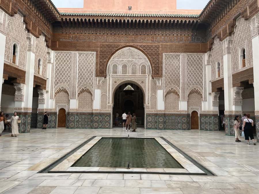 Marrakech: Madrasa Ben Youssef, Secret Garden & Medina Tour - Koutoubia Mosque and the final walk