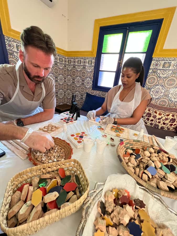 Marrakech: Make Your Own Moroccan Zellige Mosaic Masterpiece - Key points to know before you book