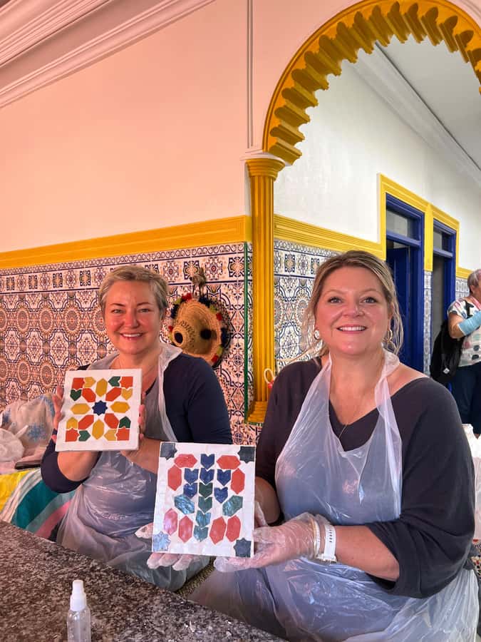 Marrakech: Make Your Own Moroccan Zellige Mosaic Masterpiece - The opening lesson on Moroccan tilework