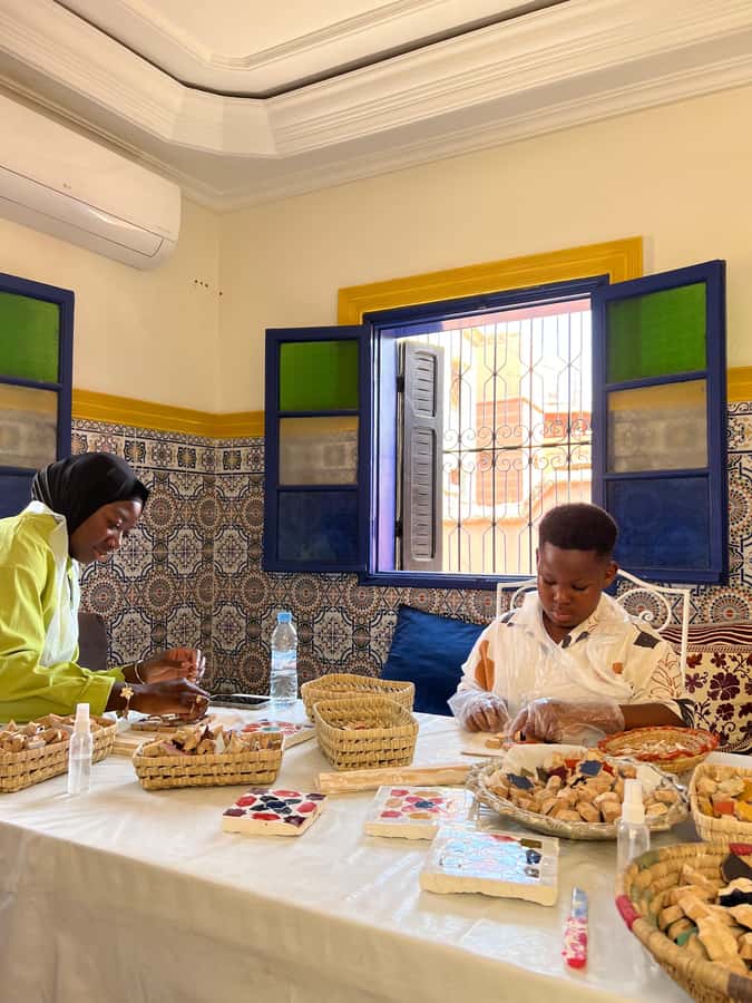 Marrakech: Make Your Own Moroccan Zellige Mosaic Masterpiece - Creating a pattern that feels like yours