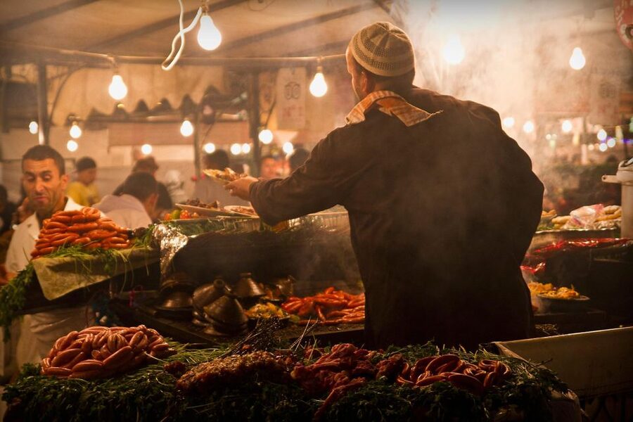 Marrakech: Medina, Souks, Artisans Guided Tour with Mint Tea - Souk Haddadine and the blacksmiths’ quarter