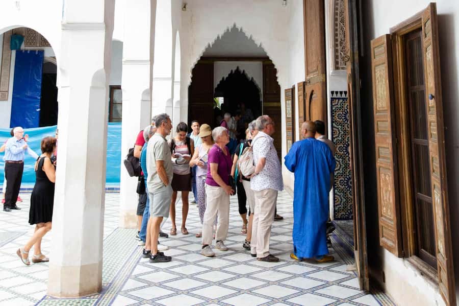 Marrakech: Monuments, Souks and Medina Guided Walking Tour - Koutoubia Mosque and Jemaa El Fna