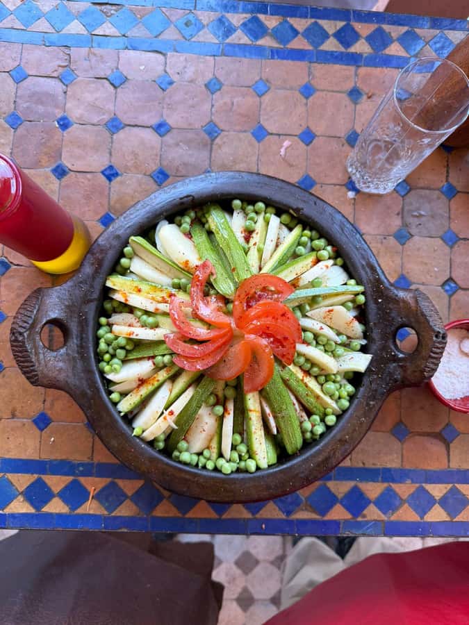 Marrakech: Moroccan Cooking Class with a Local Family - Eating the meal you prepared