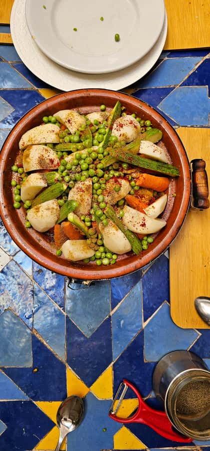 Marrakech: Moroccan Cooking Class with Local Chef - Sharing the meal you helped make