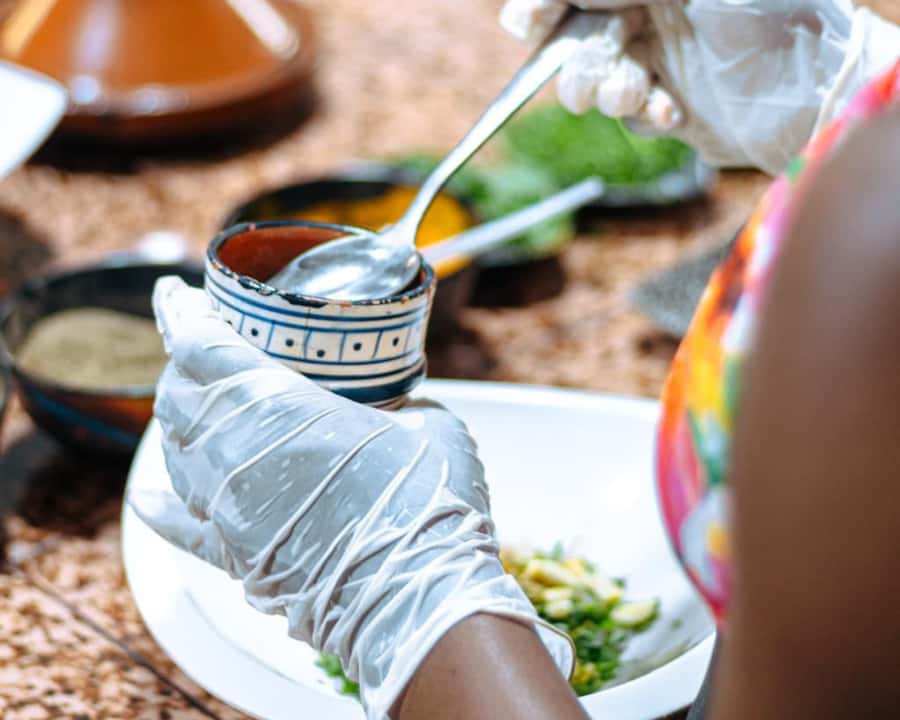 Marrakech: Moroccan Cooking Class with Pickup - Arriving at Chouf lOr by hotel pickup