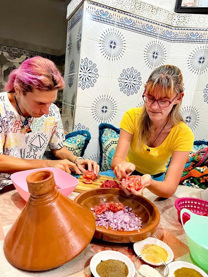 Marrakech: Moroccan Cuisine Cooking Class in Local Home - A Three-Hour Menu of Tagines, Salads, and Bread
