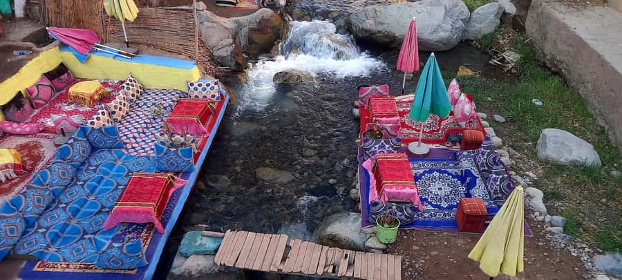 Marrakech: ourika valley Atlas Mountains & Waterfalls Trip - Lunch Beside the Water