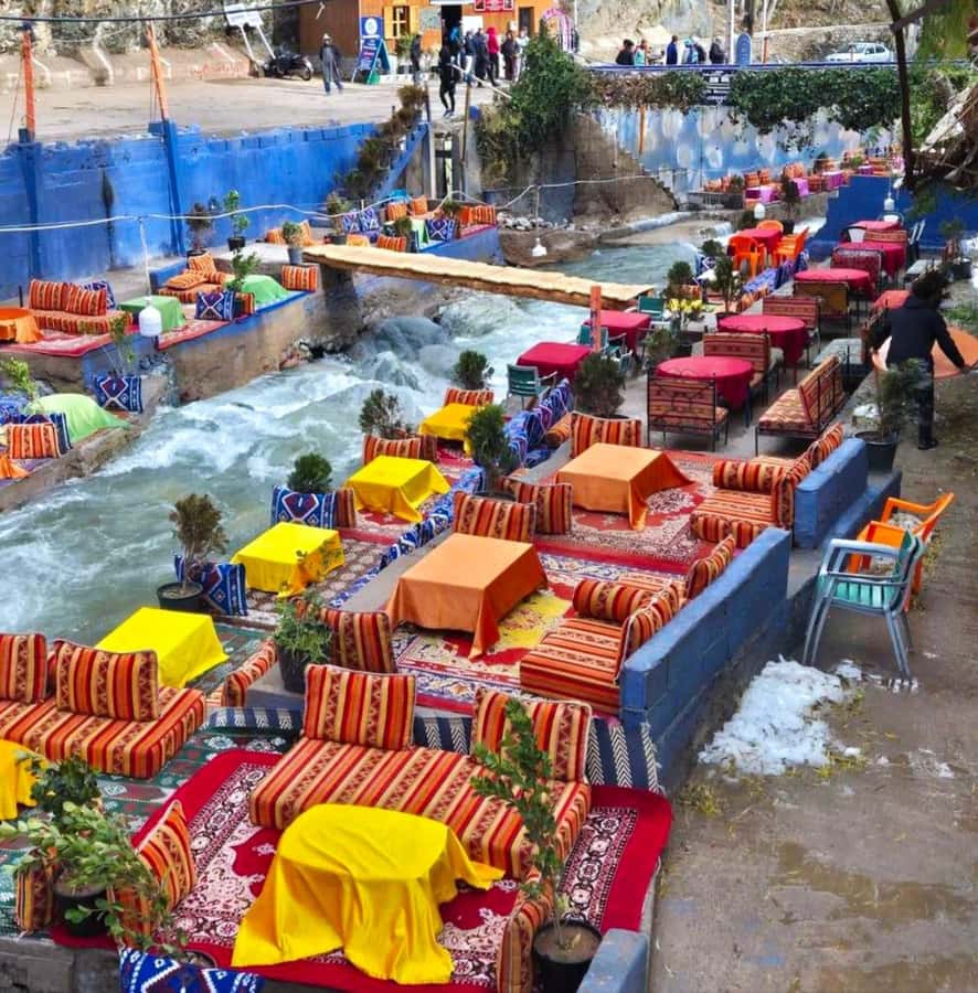 Marrakech: ourika valley lunch & guided hike to waterfalls - From Marrakech to the red foothills of the Atlas