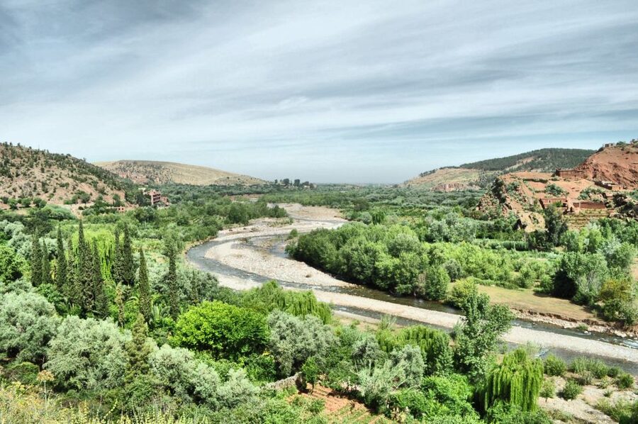 Marrakech: Ourika Valley Trip with Waterfall Hike - Lunch beside the Ourika River