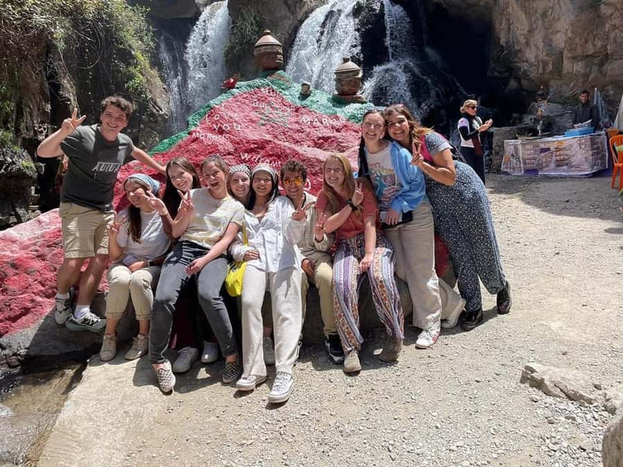 Marrakech: Ourika Valley Trip with Waterfall Hike & Lunch - A viewpoint and the women’s cooperative