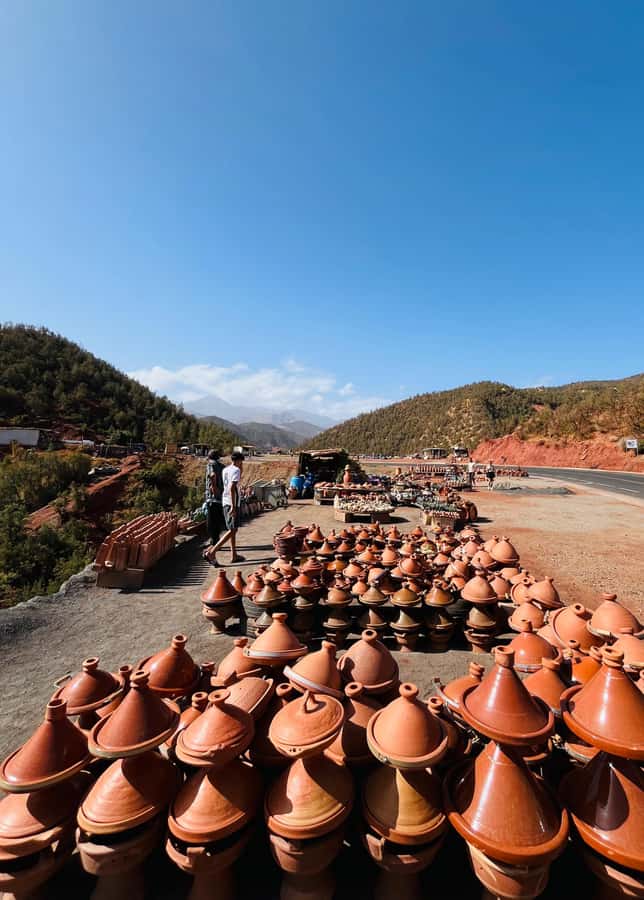 Marrakech: Ourika Valley Waterfalls & guided hike - Arriving at Setti Fatma and meeting the walking guide