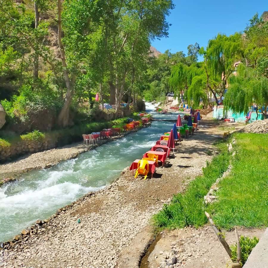 Marrakech: Ourika Valley waterfalls with guide& Berber lunch - First views of the Atlas foothills