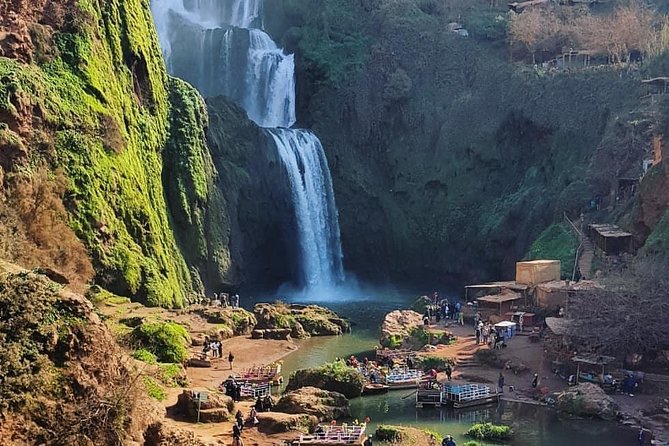Marrakech: Ouzoud Waterfalls Guided Day Trip with Boat Ride - The six-hour road day from Marrakech