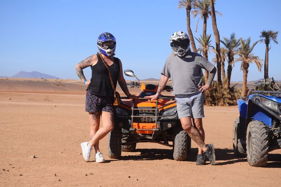 Marrakech: pack quad and camel ride in the palm grove - Guides, safety, and the feel of the outing