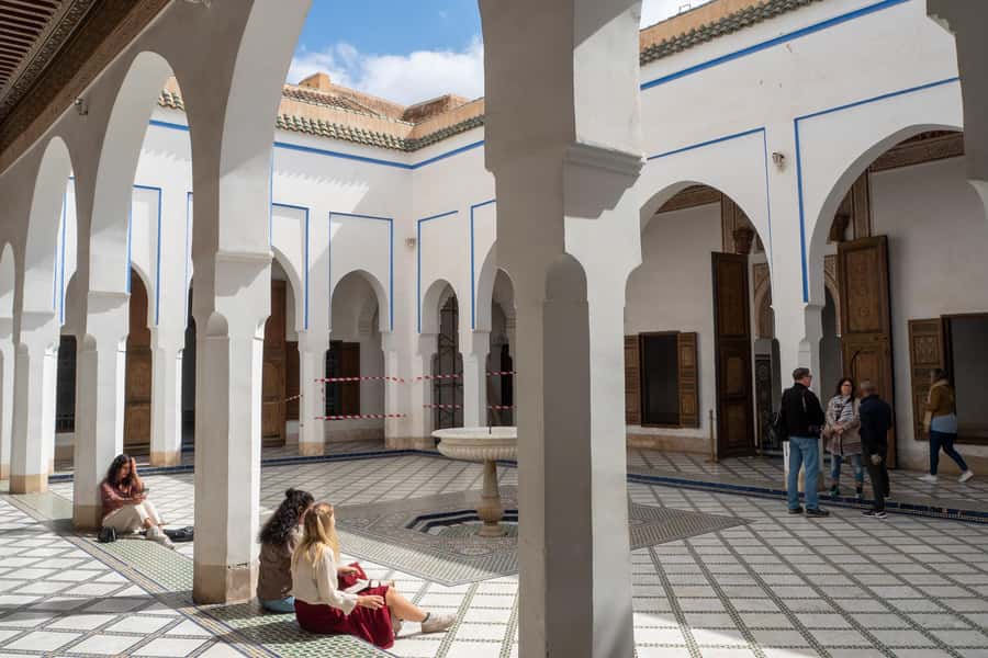 Marrakech: Palace, Museum, Madrasa & Medina Highlights Tour - The final walk through Rahba Kedima
