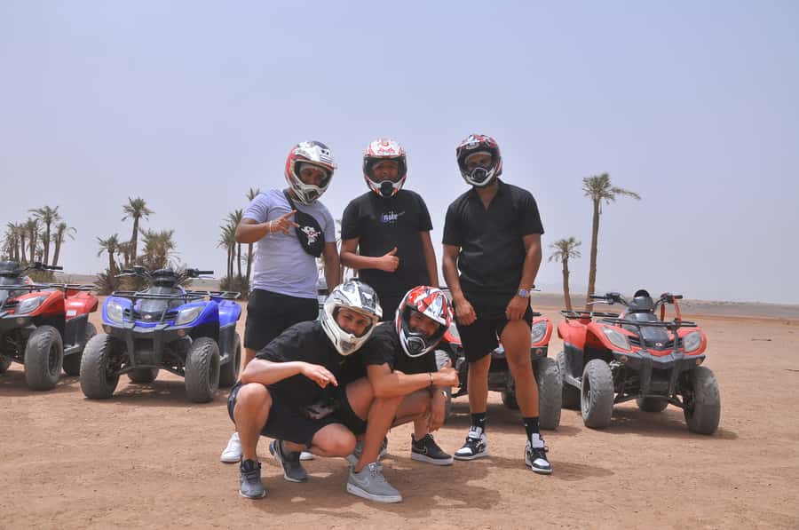 Marrakech: Palm Grove and Jbilat Desert Quad Bike Tour - The mint tea stop and rural hospitality