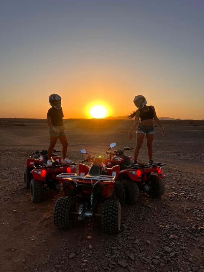 Marrakech: Palm Grove and Jbilat Desert Quad Bike Tour - Palm trees, photos, and local village views