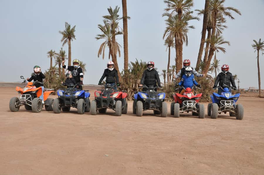 Marrakech: Palm Grove Quad Bike Tour - A ten-minute photo stop among the palms