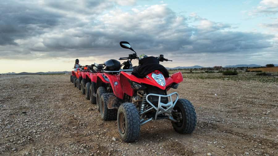 Marrakech: Palmeraie Guided Quad Biking Tour with Tea - The safety briefing and equipment