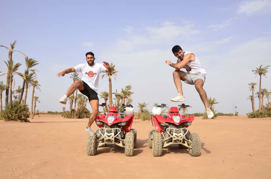 Marrakech: Palmeraie Guided Quad Tour with Tea Break - Key points to know before you book