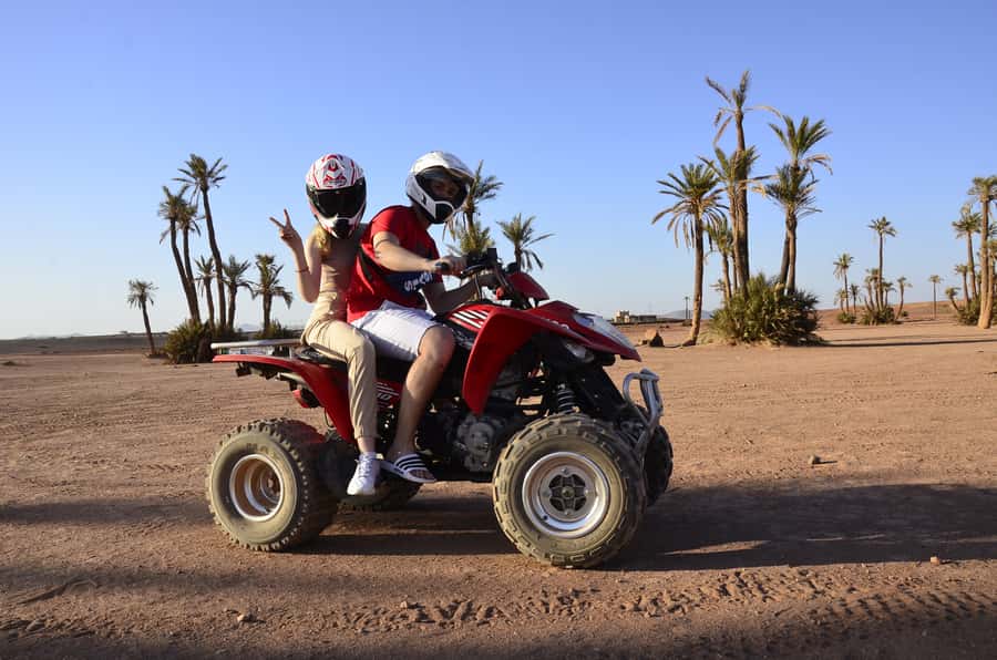 Marrakech: Palmeraie Guided Quad Tour with Tea Break - What to wear and bring