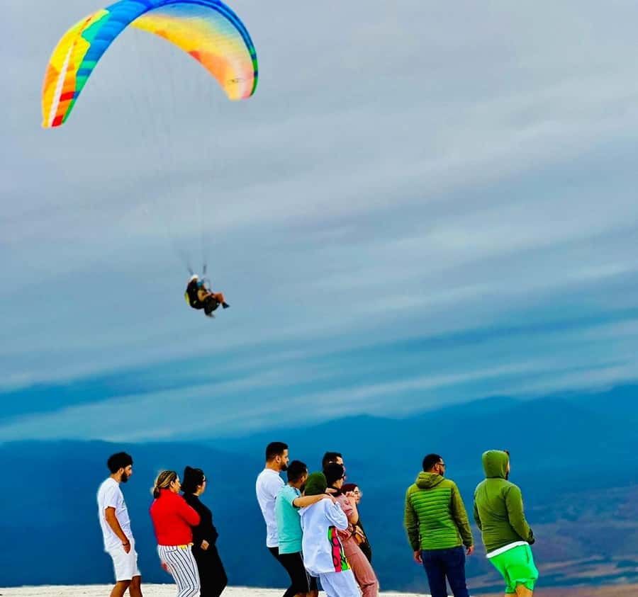 Marrakech: Paragliding over Agafay Desert & Atlas Mnt Views - The drive from Marrakech to the launch site