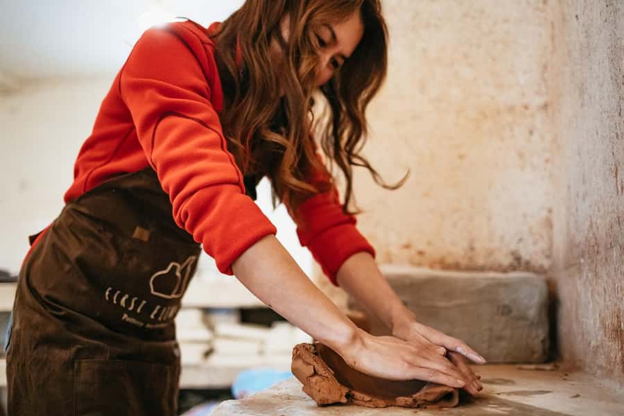 Marrakech: Pottery Workshop - Seeing firing and glazing in context