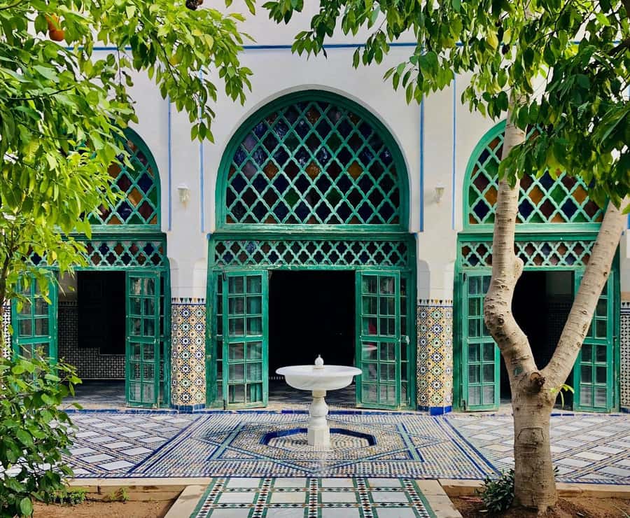 Marrakech: Private Full-Day City Tour w/ Majorelle Garden - Bahia Palace and its tiled courtyards