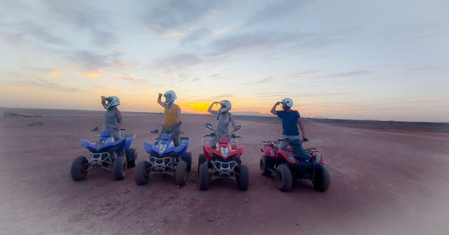 Marrakech: Private Palm Grove Camel and Quad Bike Ride - Two Hours on a Quad Bike