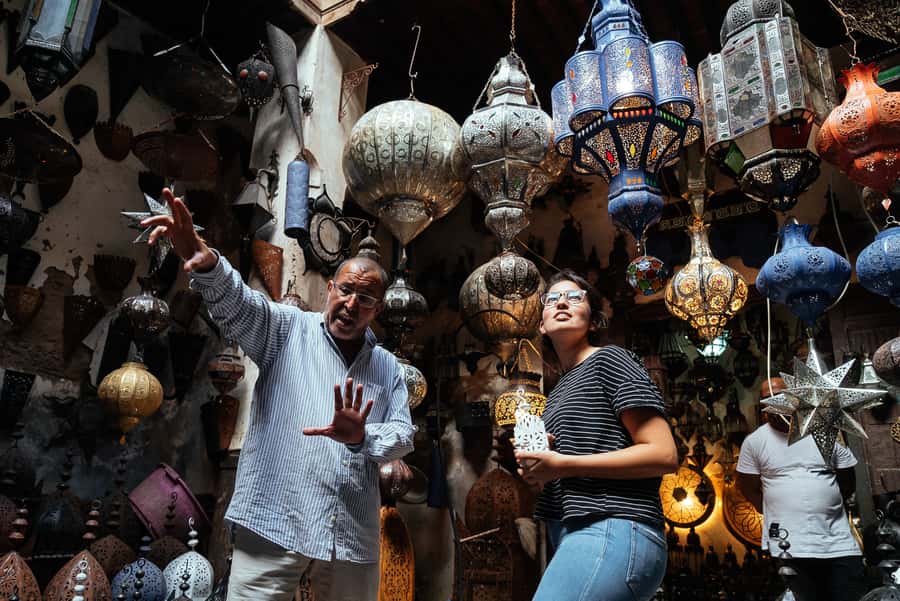 Marrakech: Private Souks Tour with Tea and Traditional Snack - Walking conditions and who should book