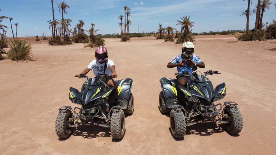 Marrakech: Quad activity in the Palmeraie with Tea break - Who will enjoy this Marrakech quad trip