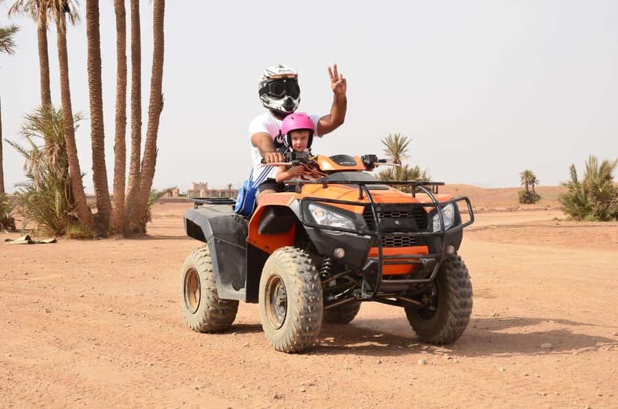 Marrakech: Quad activity in the Palmeraie with Tea break - Booking details worth knowing