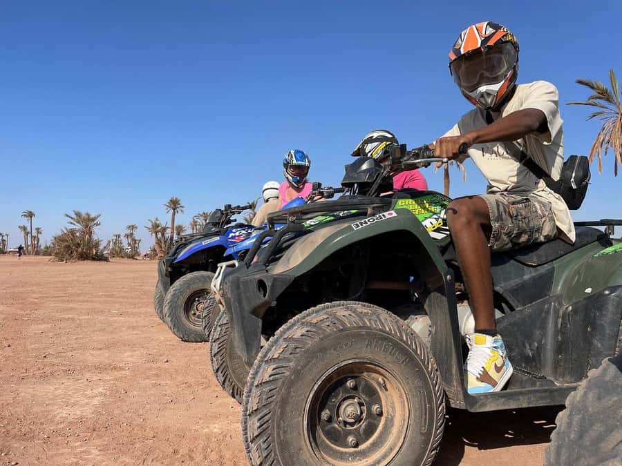 Marrakech: Quad Bike and Camel Ride Tour - The camel stop and traditional clothing