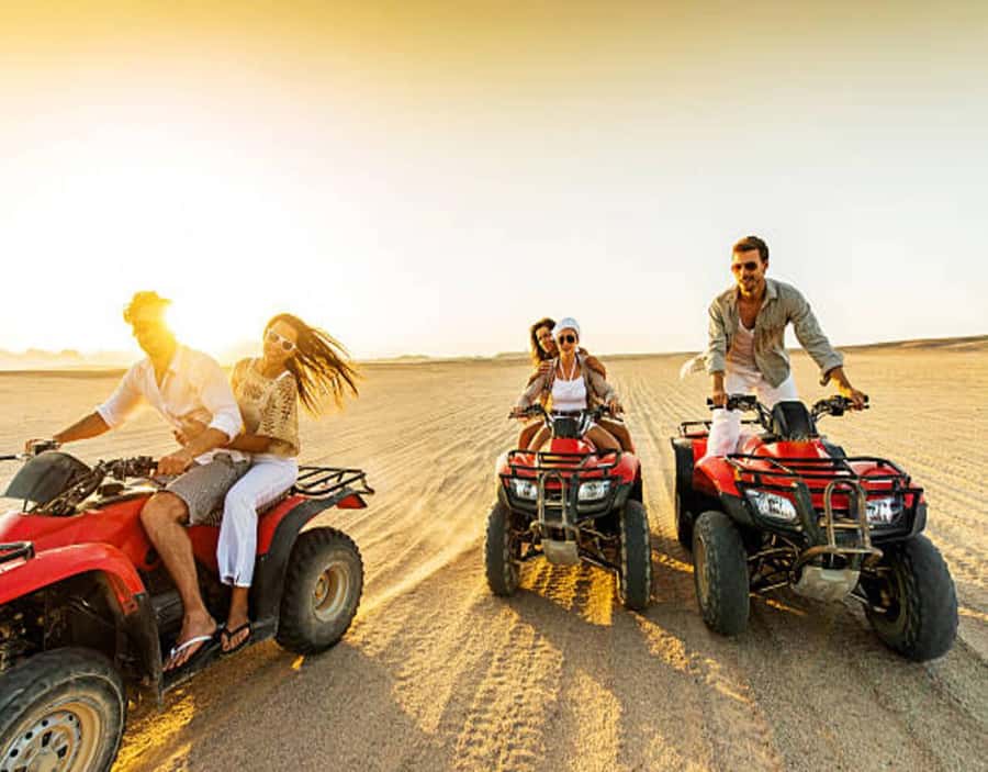Marrakech : Quad Bike and Camel Ride with dinner in Agafay - Forty minutes on a shared quad